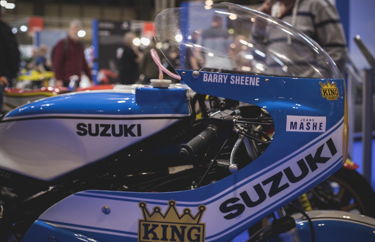 Motorcycle and truck racer turned commentator. Steve Parish Motorcycle - London Motorcycle Show 2019 by MCN - Classic and Custom ...